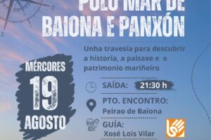 xeira náutica polo mar de baiona e panxón