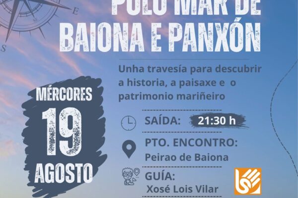 xeira náutica polo mar de baiona e panxón